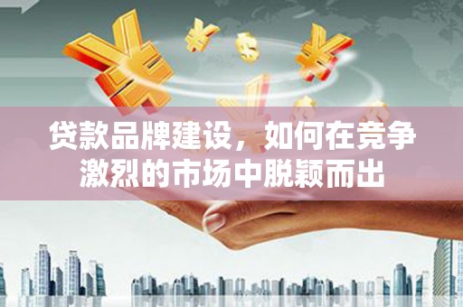 南州贷款品牌建设，如何在竞争激烈的市场中脱颖而出