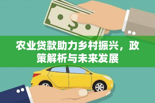 方山农业贷款助力乡村振兴，政策解析与未来发展