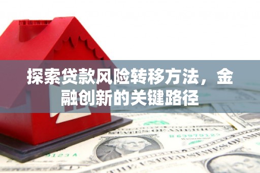 岳麓探索贷款风险转移方法，金融创新的关键路径