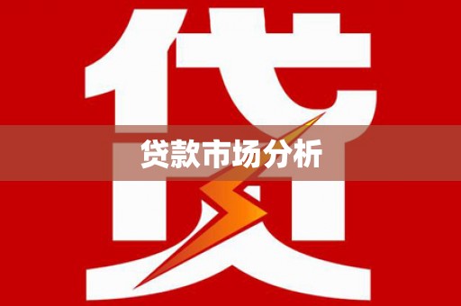 浦江贷款市场分析