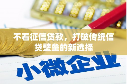 康保不看征信贷款，打破传统信贷壁垒的新选择