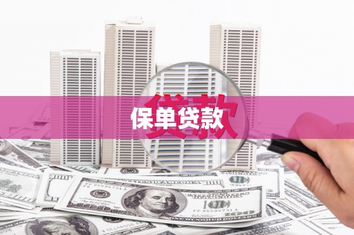 犍为保单贷款
