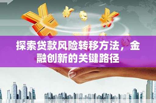 浑南探索贷款风险转移方法，金融创新的关键路径
