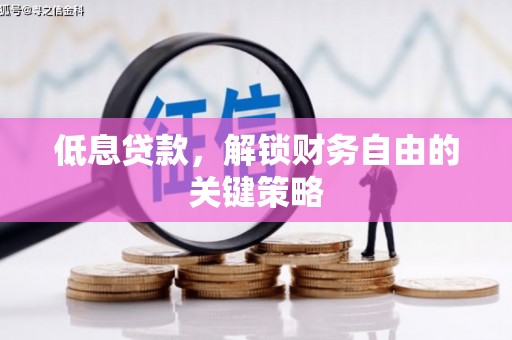 乐都低息贷款，解锁财务自由的关键策略