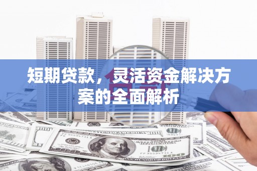 库尔勒短期贷款，灵活资金解决方案的全面解析