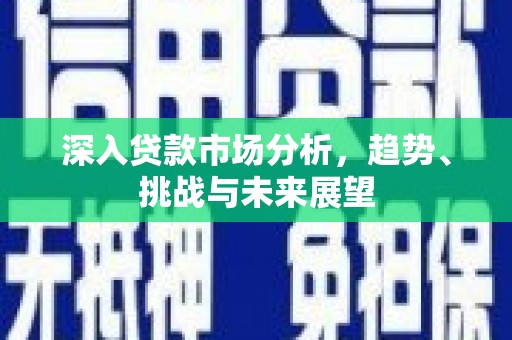 蒲城深入贷款市场分析，趋势、挑战与未来展望