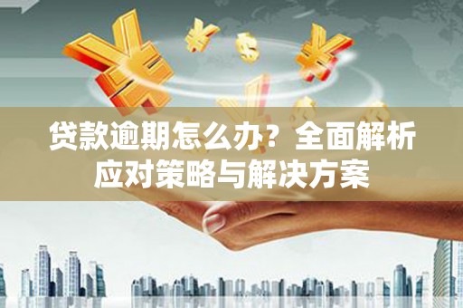 平顶山贷款逾期怎么办？全面解析应对策略与解决方案