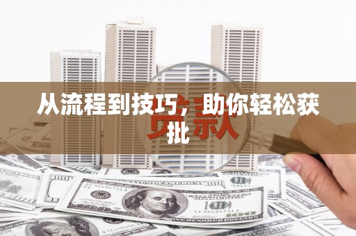 西市从流程到技巧，助你轻松获批