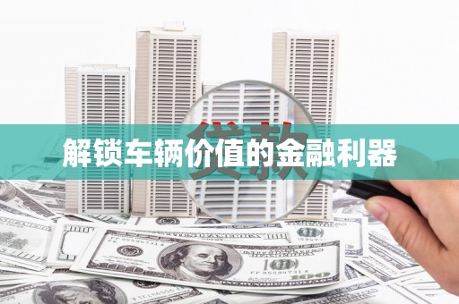 长岭解锁车辆价值的金融利器